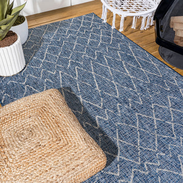 Madaba Moroccan Trellis Indoor/outdoor Area Rug